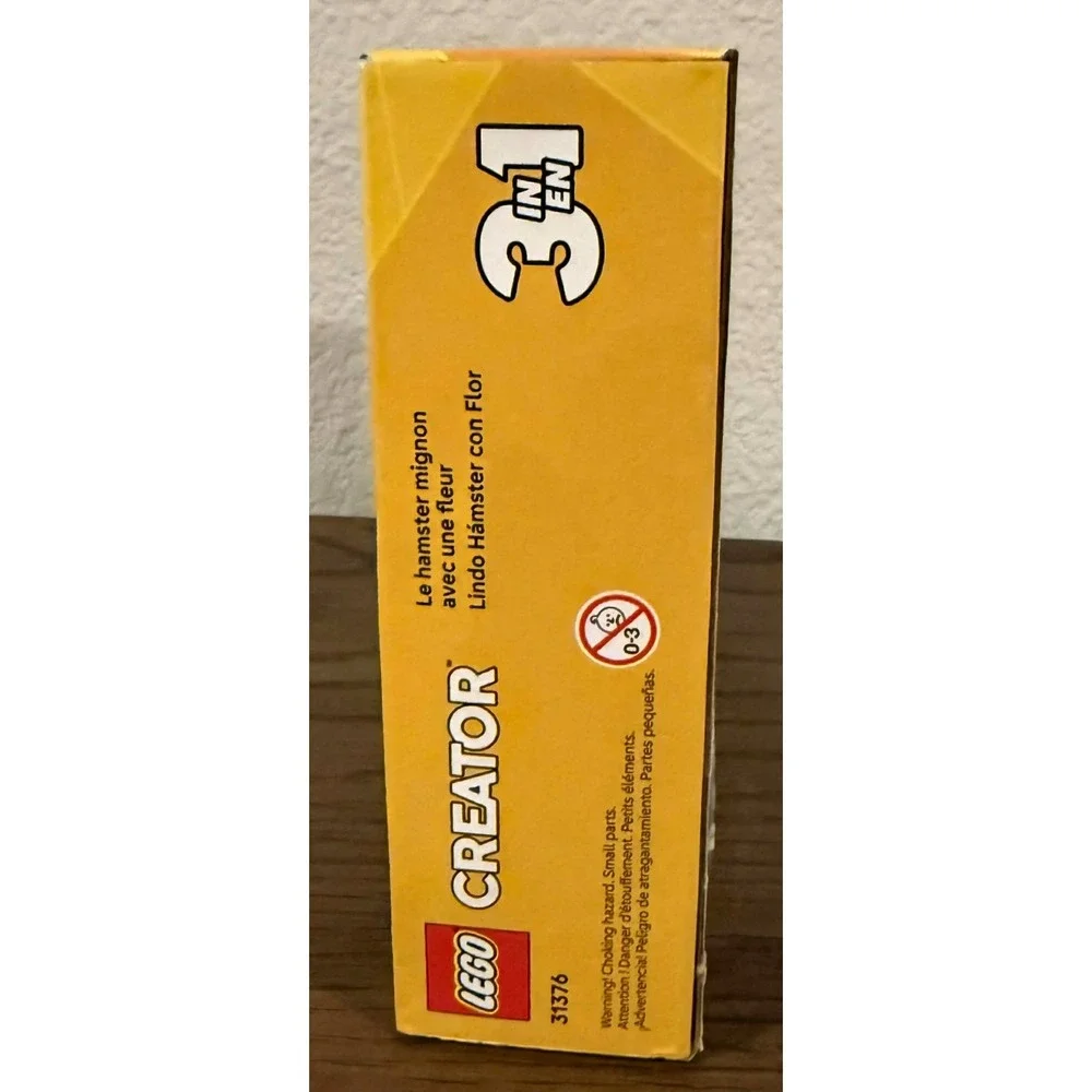 Lego 31376 Creator 3 in 1 Cute Hamster with a Flower NEW SEALED